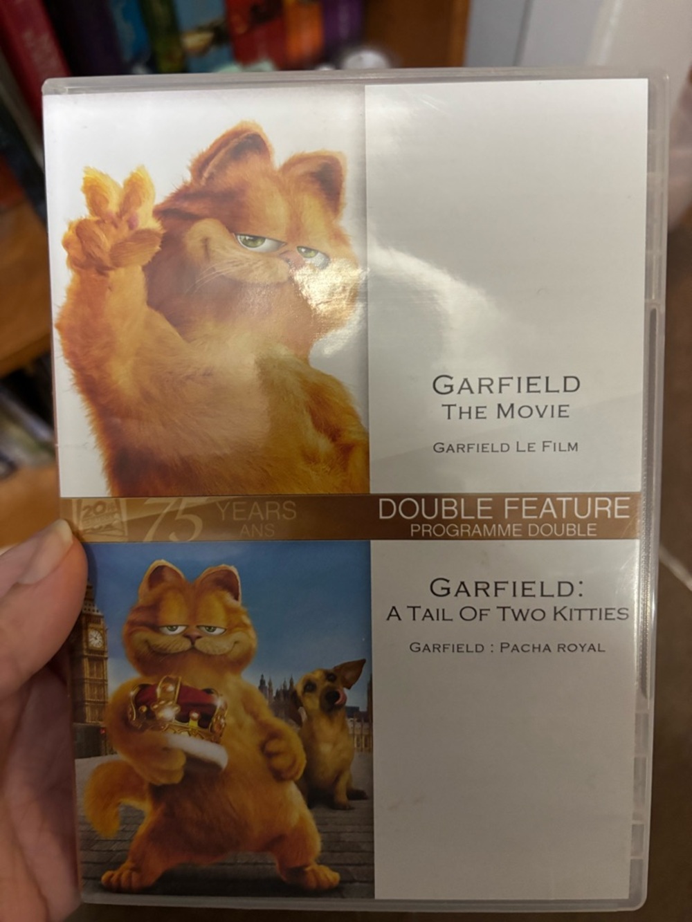 Garfield Double Feature DVD - Orange